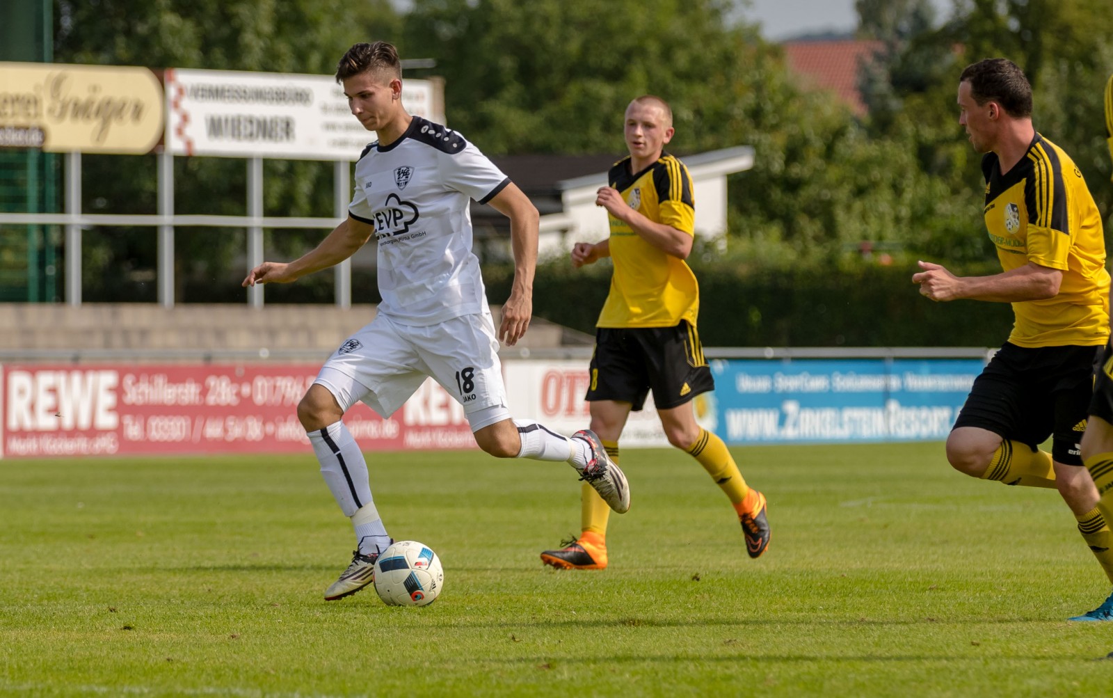 Drängt nach vorne: VfL-Stürmer Marius Riedel. Foto: Marko Förster