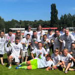 Die Frauen des VfL Pirna-Copitz sind Kreisoberliga-Meister 2024/2025. Foto: VfL