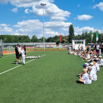 Beeindruckend! Mehr als 40 Kinder nahmen am VfL-Feriencamp in Zusammenarbeit mit Real Madrid teil. Foto: VfL