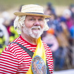 Die Pirnaer &quotEisbrecher" feierten am 1. Februar 2025 ihr 45-jähriges Jubiläum mit einem Eisfasching am und vor allem im Natursee Pirna-Copitz. Foto: Marko Förster